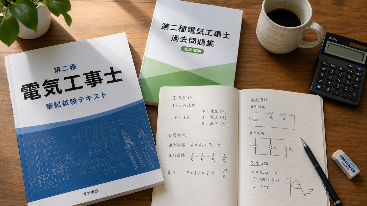 第二種電気工事士 学科試験 対策ガイド｜独学合格の勉強法と頻出7分野